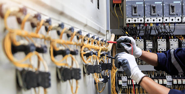 Professional Electrician technician working in Greenville, TX
